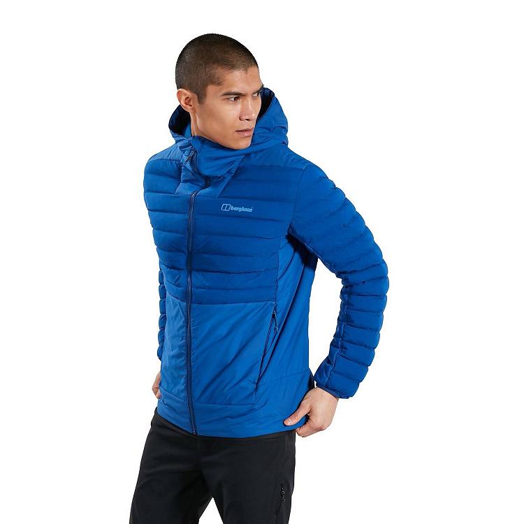 Pánska Paperova Bunda Berghaus Affine Modre Slovensko 5903WALNM